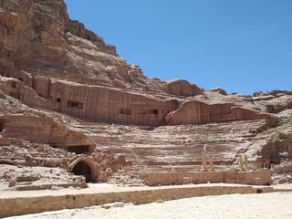 Petra Town, Jordan July 3th 2019 &ndash; Ruins