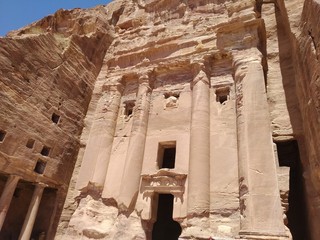 Petra Town, Jordan July 3th 2019 &ndash; Ruins