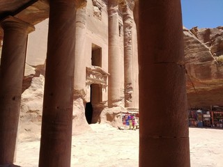 Petra Town, Jordan July 3th 2019 &ndash; Ruins