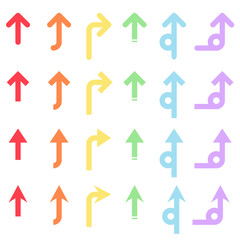 カラー矢印セット