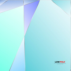 Obraz premium abstract vector geometric background. low poly pattern and lines. Vector Illustration For Wallpaper, Banner, Background, Card, landing page , etc