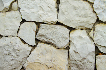 hand masonry stone wall clay and rocks
