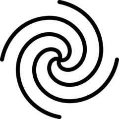 Tornado twist icon vector illustration template