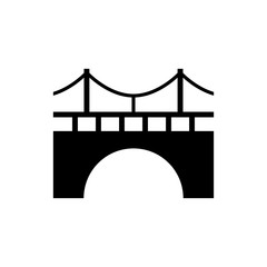 Building icon : Bridge design trendy