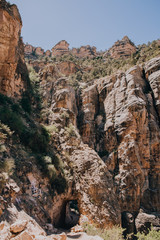 Randonner dans le Parc National de Grand Canyon en Arizona
