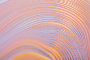 luminescent yellow agate structure closeup