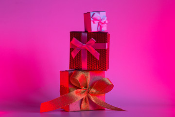 Gifts and gift boxes beautifully Packed