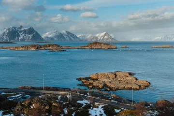 Fotobehang Lofoten islands, Norway. © WellStock