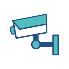 CCTV icon design template collection
