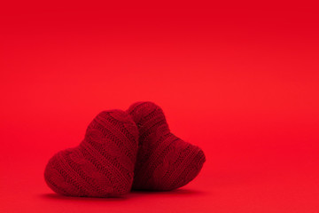 Valentines day heart decor backdrop