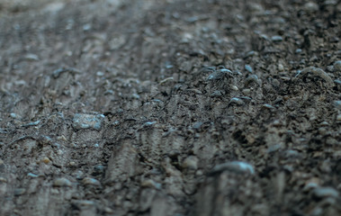 ruins of cliff in Thailand