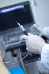 EPI dry needling ultrasound scan