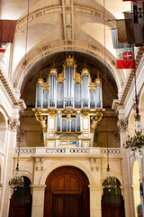 Pipe organ in Eglise Saint-Louis des Invalides 