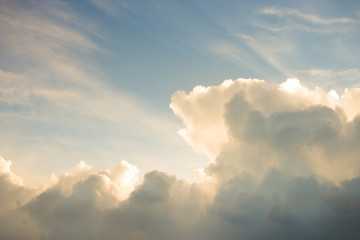 Obraz premium dark sky clouds