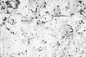 Texture of a concrete wall with cracks and scratches which can be used as a background