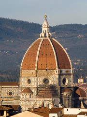 Fototapeta premium Italia, Toscana, Firenze, lacupola del duomo.