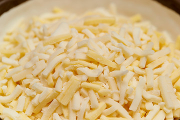 Mixed cheese for pizza ingredient 