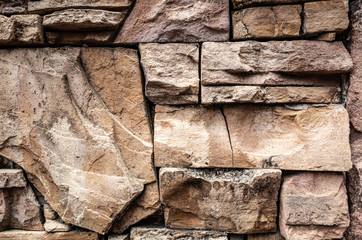 stone stacked wall background