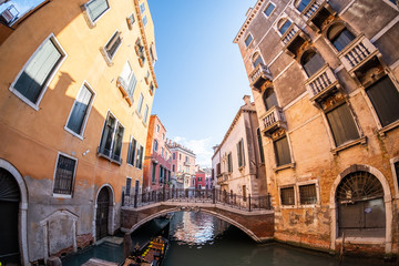 Wasserstraßen in Venedig