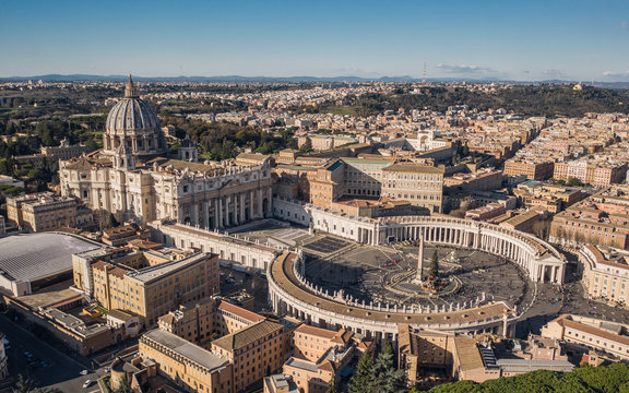 St. Peter's Basilica and St. Peter's Square