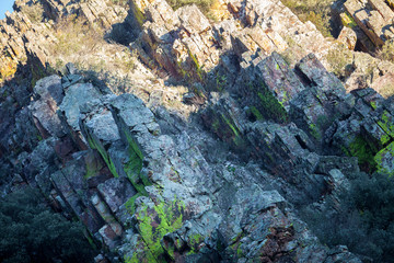 Ordovician Quartzite formation. NP Cabaneros, Spain