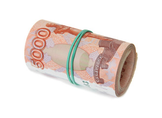 Banknotes five thousand rubles