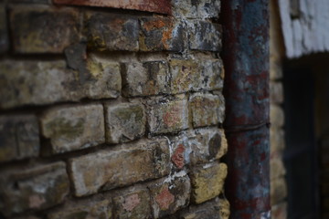 texture of old stone wall