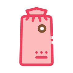 Equipment Bag Canoeing Icon Vector Thin Line. Contour Illustration