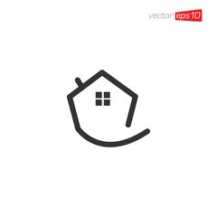Home and House Logo Icon Vector