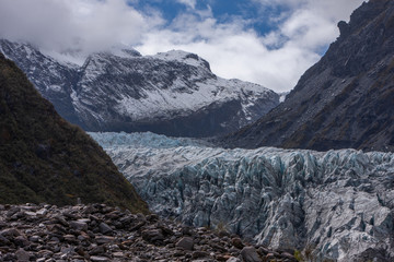 Fototapeta na wymiar Fox Glacier New Zealand Ice