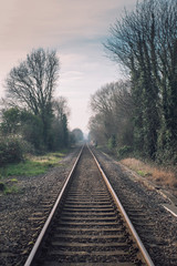 Train tracks on Rye