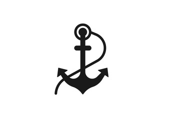 anchor icon vector