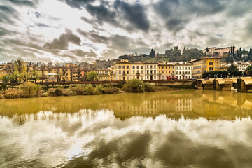 Naklejka premium cityscape of Florence