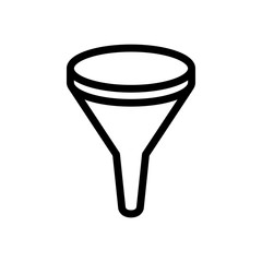 Funnel Filter icon vector trendy design