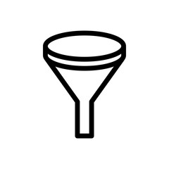 Funnel Filter icon vector trendy design