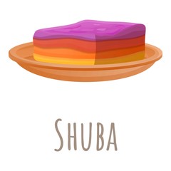 Shuba icon. Cartoon of shuba vector icon for web design isolated on white background