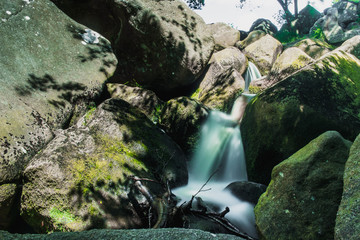 Padley Gorge waterfall