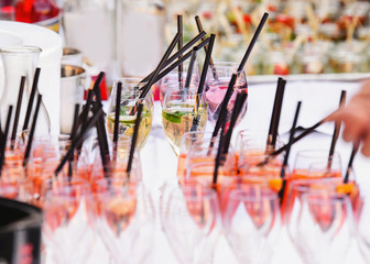 Gastronomy - cocktail at the event