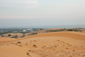 red sand desert of Vietnam