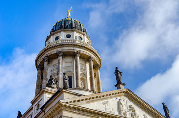 Fototapeta na wymiar Berlin - French Cathedral.