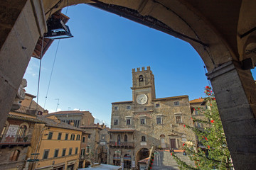 Cortona Tuscan city Italy Europe