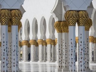 abu dhabi in den vereinigten arabischen emiraten