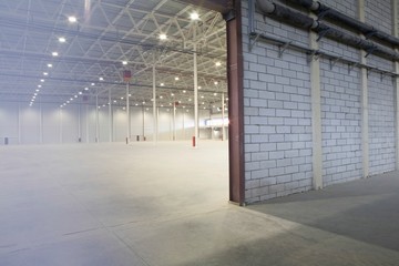 Access Door To Empty Warehouse