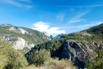 Fototapeta na wymiar Half Dome, Yosemite National Park