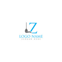 Z letter/mop logo design template full vector