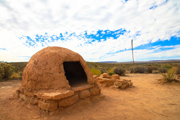 Old oven of stone age 