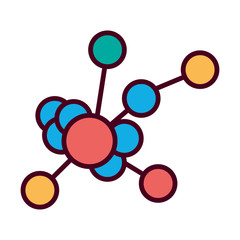 Isolated chemistry atom vector design