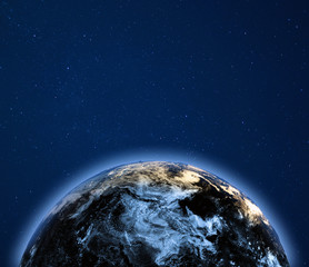 World globe weather background