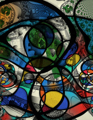 Modern Art Money Abstract