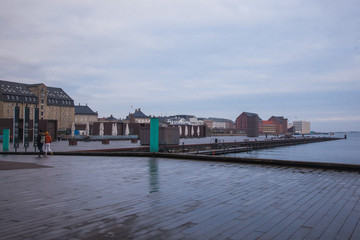 Naklejka premium europejskie miasto